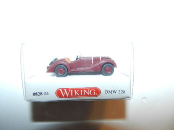 Wiking 0828 04 BMW 328 - weinrot Oldtimer 082804