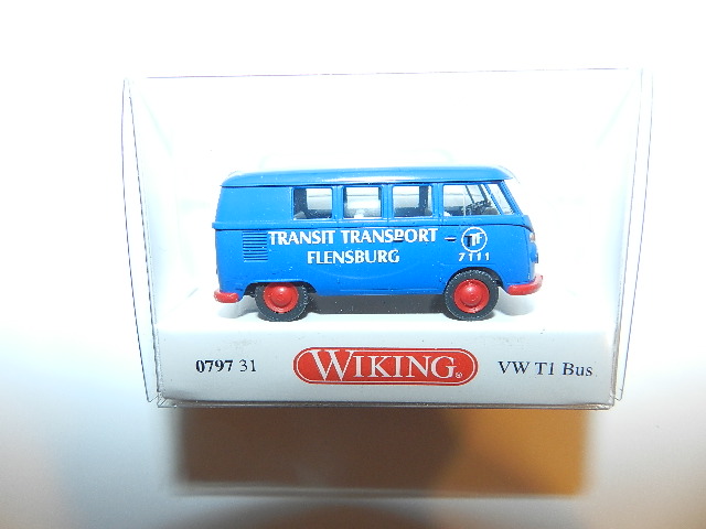 Wiking 0797 31 Volkswagen  VW T1 Kasten Transit Transport Flensburg 079731