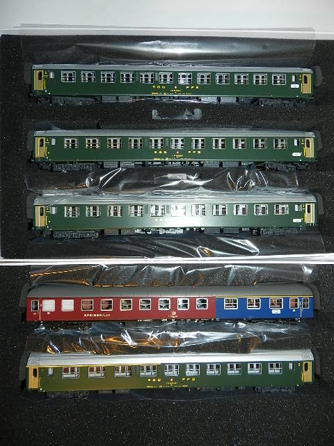 LS-Models 97032 SBB / DB  5-tlg. Personenwagen-Set D568  Ep. IV