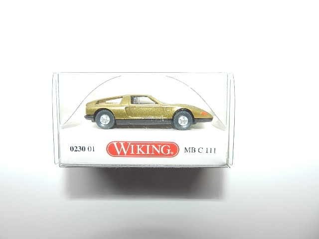 Wiking 0230 01  Mercedes MB C111 gold  023001