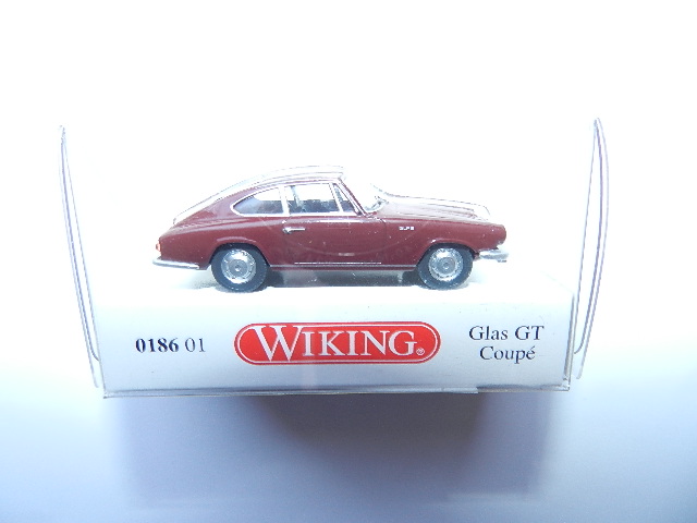 Wiking  0186 01 Glas GT Coupe weinrot 018601