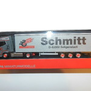 Herpa  317405 DAF XG+ Lowliner-Sattelzug "Schmitt Seligenstadt" (Hessen/Seligenstadt)