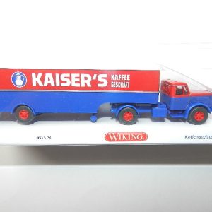 Wiking 0513 28 Koffersattelzug Henschel "Kaiser's Kaffee"  051328