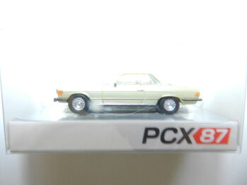 Brekina PCX 870477 Mercedes MB SLC geschlossen hellgrün met. C107