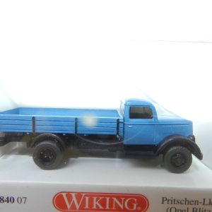 Wiking 0840 07 Pritschen-Lkw Opel Blitz 1939 - fernblau  084007