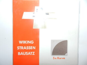 Wiking 1199 03 Strassen Bausatz - Kurve Inhalt: 5 Stück  119903