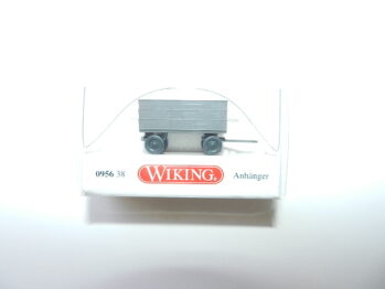 Wiking 0956 38 Anhänger grau Spur N 095638