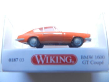 Wiking 0187 03 BMW 1600 GT Coupé - orange 018703