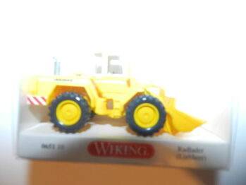 Wiking 0651 10  Radlader Liebherr rapsgelb  065110