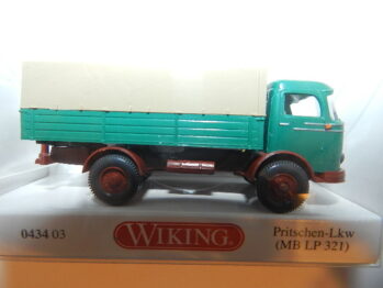 Wiking 0434 03 Mercedes Pritschen-Lkw MB LP 321 opalgrün 043403