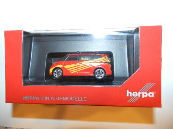 Herpa  097970 Volkswagen (VW) ID. Buzz, Einsatzleitwagen "Feuerwehr"