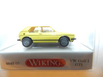 Wiking 0045 05 Volkswagen VW Golf I GTI - lemongelb 004505