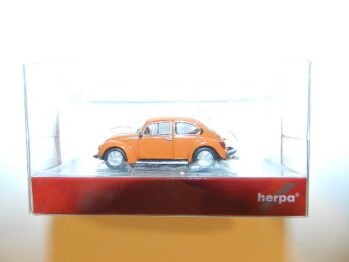 Herpa 421096 -002  Volkswagen VW Käfer 1303, leuchtorange
