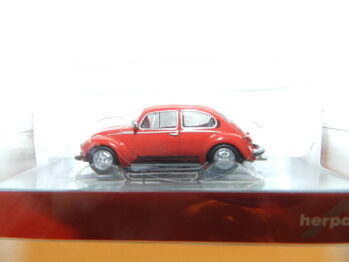 Herpa 421119  Volkswagen VW Käfer 1303, "CITY", ibizarot