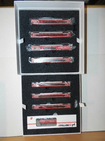 Hobbytrain H25227S - Personenzug mit Rh 1116, 8-tlg. ÖBB Railjet/100 J. ÖBB, Ep.V