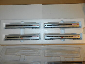 Piko 28350 4er Set Personenwagen Metropolitan DB AG Ep. V