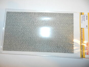 Vollmer 48220 H0 Mauerplatte Naturstein aus Steinkunst, L 26,5 x B 15,5 cm