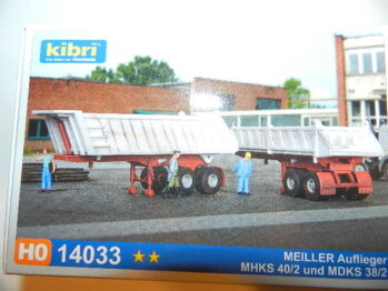 Kibri 14033 H0 MEILLER Auflieger MHKS 40/2 und MDKS 38/2