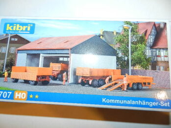 Kibri 15707 H0 Kommunalanhänger-Set