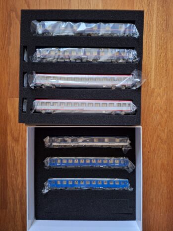 L.S.Models LS97023N - 7er Set Nachtzugwagen ÖBB Nightjet/CD, Ep.VI, NJ408