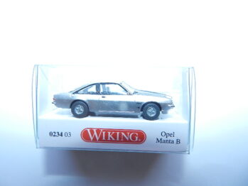 Wiking 0234 03 Opel Manta B GT/E - silber-metallic 023403