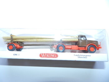 Wiking 0390 13 Langholztransporter Henschel  039013