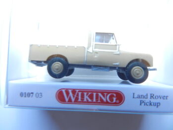 Wiking 0107 03 Land Rover Pickup - cremebeige  010703