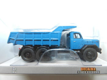 Brekina 83302 Magirus Jupiter Kipper blau/schwarz