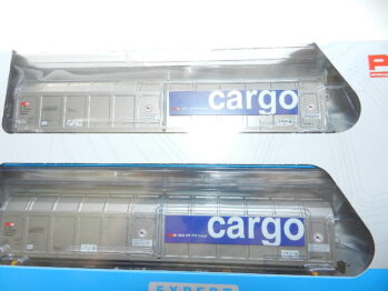 Piko 28309 2er Set Schiebewandwagen Habbillnss CH-SBB C / Railcare VI