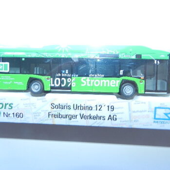 Rietze -76815 Solaris Urbino 12´19 electric Freiburger Verkehrs