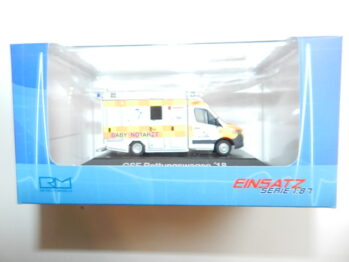 Rietze 76151 GSF RTW ´18 Baby-Notarzt Rettungsdienst Neuss