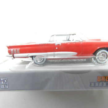 Brekina 18203 Ford Tunderbird Cabrio geschlossen  rot/weiß