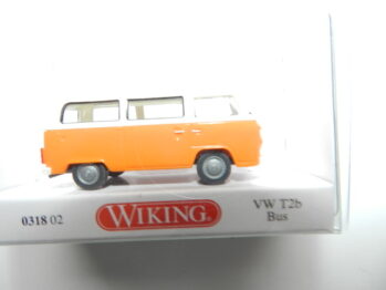 Wiking 0318 02 Volkswagen VW T2b Bus - orange/weiß 031802