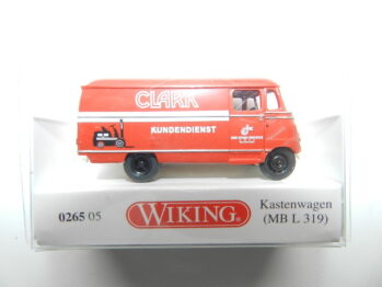 Wiking 026505   Kastenwagen Mercedes MB L 319 "Clark" 026505
