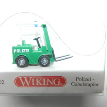Wiking 1170 02 Polizei - Gabelstapler  117002