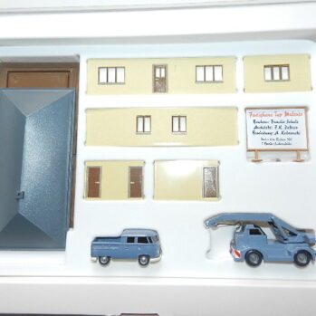 Wiking 0990 85 Der Traum vom schmucken Landhaus Set mit VW und DEMAG 099085