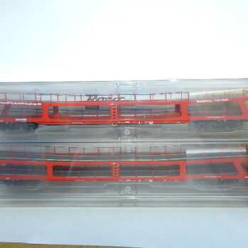 Roco 77047 - 2-tlg. Set: Autotransportwagen, BTE