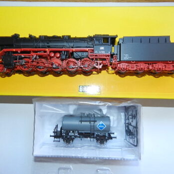 Brawa 70042 DB Dampflokomotive BR 044 Ep.III + 50707 Kesselwagen DB ARAL