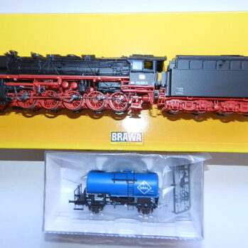 Brawa 70046 DB Dampflokomotive BR 043 Ep.IV + 50708 Kesselwagen DB ARAL