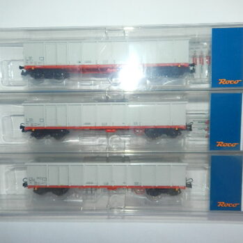 Roco 6600121 - 3-tlg. Set: Offene Güterwagen, ÖBB