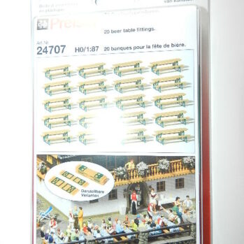 Preiser  24707 , 20 Biertischgarnituren