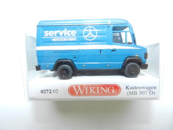 Wiking   0272 02 Kastenwagen MB 507 D "MB Service" 027202