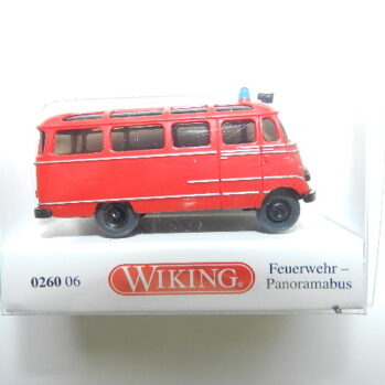 Wiking   0260 06 Feuerwehr MB O 319   Panoramabus 026006