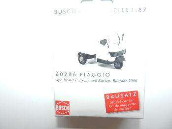 Busch 60206 Piaggio Ape 50 Bausatz