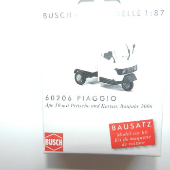 Busch 60206 Piaggio Ape 50 Bausatz