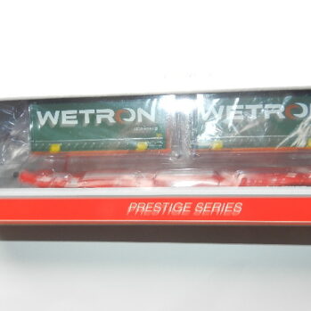Mehano 28409  Containerwagen Sgkkms 698 "WETRON" der DB Cargo, Epoche VI