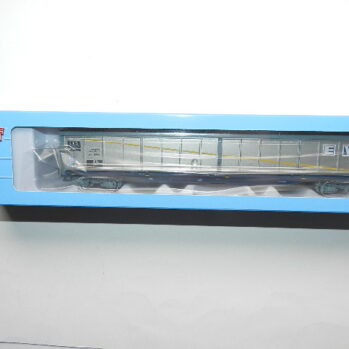 Jouef HJ 6300 - SNCF, 4-achs. Schiebewandwagen Typ Habis „EVS“, silberne Farbgebung, Ep. IV