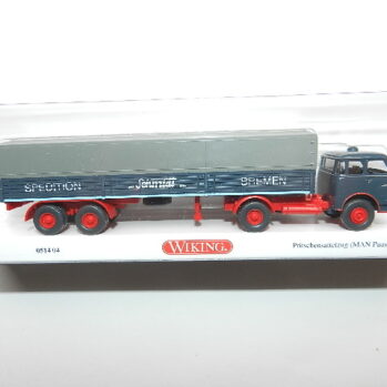 Wiking 0514 04 Pritschensattelzug MAN Pausbacke "Sped. Schmidt" 051404