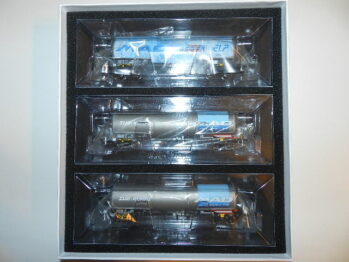 Sudexpress S783905 3er Set Kesselwagen Zacns 'Mad Bsas ELP, Zugkunft', BSAS, Ep.VI