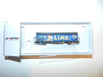 Hobbytrain H24667 - Schiebewandwagen Hbbillns SBB, Ep.VI, Graffiti-Serie (5) Spur N